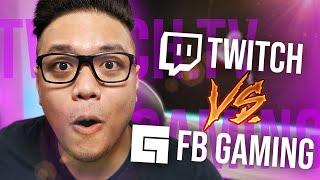 Streaming on Facebook Gaming vs Twitch