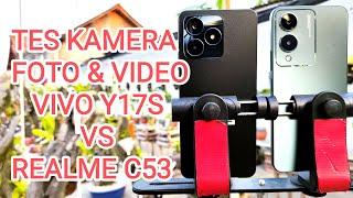 TES KAMERA VIVO Y17S VS REALME C53