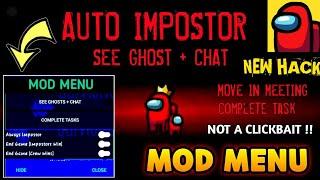 Among Us Auto Imposter | Among Us Mod Menu Apk | Among Us Always Imposter Hack