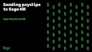 Sage Payroll and HR - Sending payslips to HR