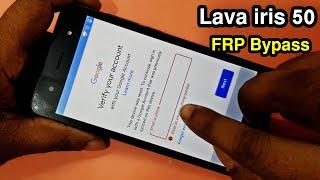 Lava iris 50 FRP Bypass | Lava iris 50 Google Account Remove 2020 |
