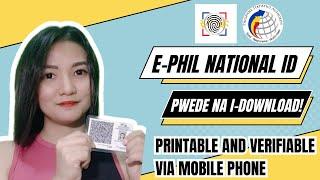 PAANO MAG-DOWNLOAD NG NATIONAL ID GAMIT ANG MOBILE PHONE?