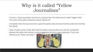 Yellow Journalism