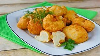 ЦВЕТНАЯ КАПУСТА ВКУС НАПОМИНАЕТ ЖАРЕННУЮ РЫБУ