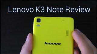 Lenovo K3 Note Review