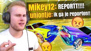 ZE GINGEN ELKAAR REPORTEN NA DEZE MATCH..  - Rocket League Ranked (Nederlands)