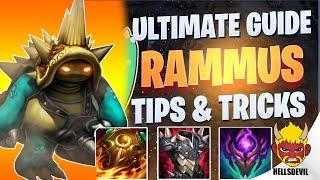 WILD RIFT ULTIMATE RAMMUS GUIDE | TIPS & TRICKS | Guide & Build