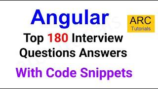 Angular Interview Questions and Answers | Fullstack Interview Questions and Answers