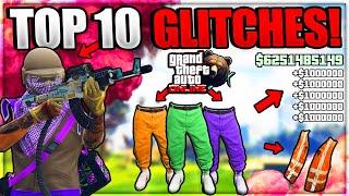 GTA 5 Online - TOP 10 WORKING GLITCHES! Insane Money Glitch, MERGE, Joggers, & MORE! Patch 1.70