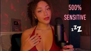 ASMR At 500% SENSITIVITY  ️Deep Ear Whispers & Tingles