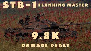 STB-1 - Flanking Master - World of Tanks (Full Battle)