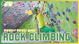 Rock Climbing with Brecky Breck | Videos for Toddlers
