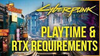 Cyberpunk 2077 News - Expanded RTX System Requirements, Dev Shares Playtime and More!