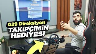 TAKİPÇİM DİREKSİYON HEDİYE ETTİ! G29 KUTU AÇILIMI (OLED EKRAN AYARLARI)