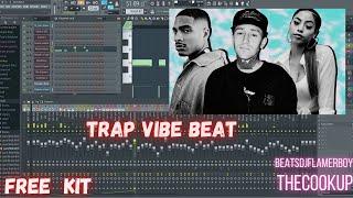 How I Made A  Trap RnB VIBES  FL Studio 20[FREE KIT]