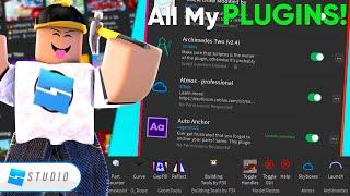 Every Plugin I Use in Roblox Studio! (Links In Description)