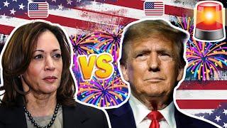 *FIRST EVER* Donald Trump vs Kamala Harris 2024 Election Prediction