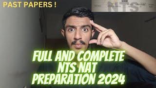 NTS NAT FULL PREPARATION  || How to Prepare NTS NAT test? || Tips to solve Nts