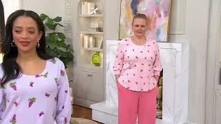 Cuddl Duds Cottonwear + "Pick of the Day" Smocked Top on QVC