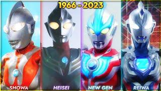 All Ultraman Appearances/Henshin (2023) | Evolution