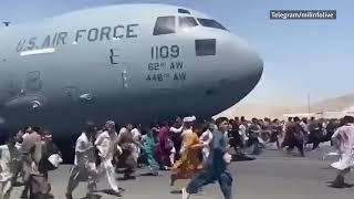 Afghanistan bu kino emas bu Kabul airporti