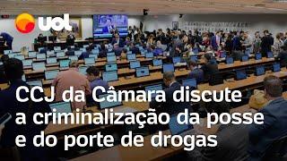 PEC das Drogas: CCJ discute a criminalização da posse e do porte de drogas e mais pautas; ao vivo