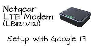 [How To] Using a Netgear LTE modem with Google Fi