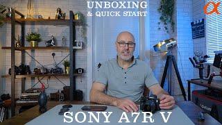 Sony A7R V Unboxing & Quick Start!!!