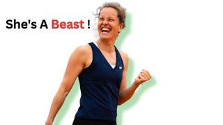 BEAST MODE! Barbora Strycova Tennis Training Routine