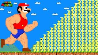 Super Mario Bros. But Power Moons = Muscular Mario...