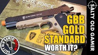 Elite Force 1911 TAC Review | SaltyOldGamer Airsoft Review