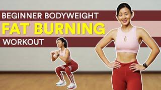 30-Min Beginner Bodyweight Fat Burning Workout (Burn 300 Calories!) | Joanna Soh