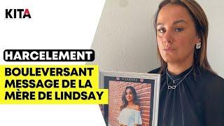 Harcèlement scolaire : le témoignage bouleversant et constructif de la mère de Lindsay