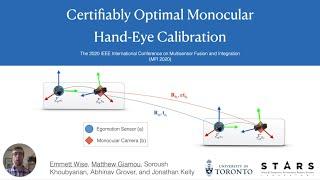 Certifiably Optimal Monocular Hand-Eye Calibration (MFI'20)