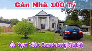 Cận cảnh cân nhà 100 TỶ của người Việt ở Canada | Khám phá khu nhà giàu Pickering | Ontario Canada