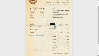 How to create a beautiful invoice in a minute?