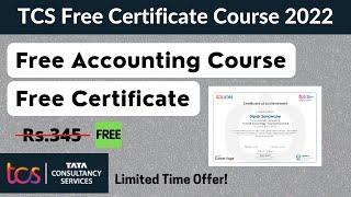 TCS Free Accounting Online Course with Free Certificate