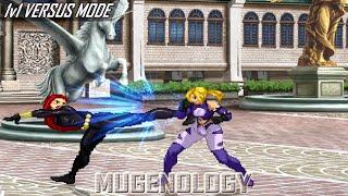 Nina Williams (CvS/POTS) vs Black Widow - Tekken vs Marvel Comics - MUGEN