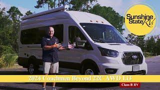 2024 Coachmen Beyond 22C AWD Li3 Lithium System Class B RV Camper Van **OFFICIAL WALKTHROUGH** FORD