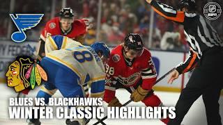 Winter Classic: St. Louis Blues vs. Chicago Blackhawks | Full Game Highlights | ESPN NHL