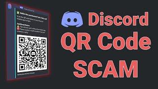 Discord QR Code Verification Scams!