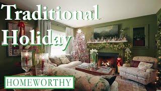 CHRISTMAS HOME TOURS | Traditional Holiday Interior Design