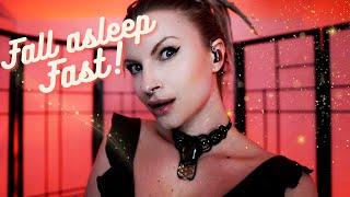 Fall asleep  FAST!  ASMR Close up Ear to ear relaxing calming comforting whispers for sleep