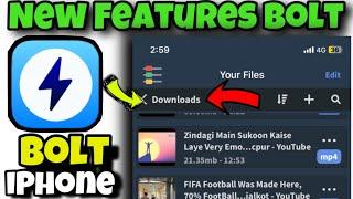New Features Bolt App On iPhone | kamal ka update bolt app on iPhone | bolt app new update iPhone