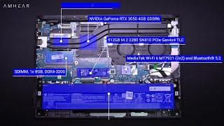HP Victus Gaming Laptop 15 FA008TX 6G1L2PA | Upgrade Options
