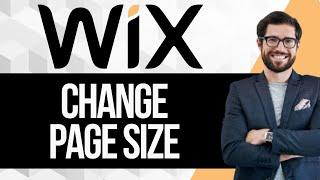 How To Change Page Size In Wix