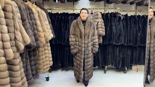 GEVORG FURS ШУБЫ ИЗ МЕХА СОБОЛЯ | КУНИЦЫ  НОВИНКИ  ТК Садовод. Москва