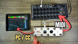 How to USE MIDI to CONTROL Your Behringer DIGITAL MIXERS
