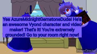 Dark Giga Sonic.EXE Princess Says "No AzureMidnightGemstoneDude"/Grounded (DISOWNED)