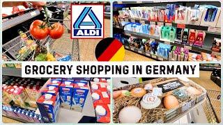  Grocery Shopping at Aldi Nord with Prices € in 2024 | Weekly Food Budget for a Couple in Germany